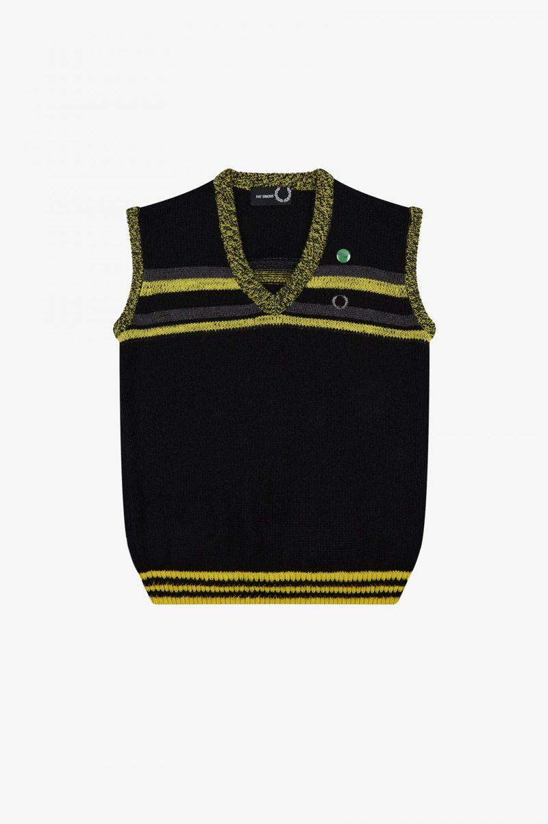 Black Fred Perry SK1959 Men's Knitwear | PH 1320CTVE